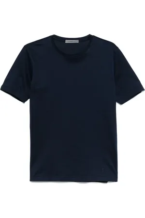 corneliani T-shirt à logo brodé