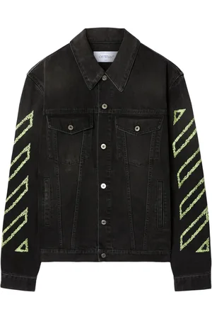 OFF-WHITE Veste en jean Arrow Outline
