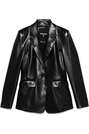 Patrizia Pepe Blazer en cuir artificiel