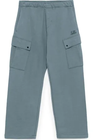 C.P. Company Pantalon de jogging à logo brodé