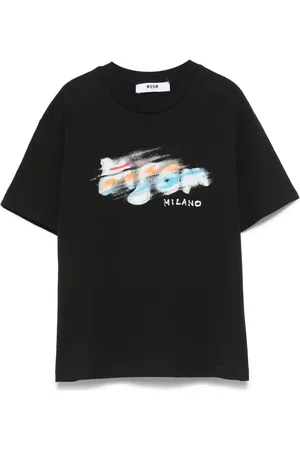 Msgm T-shirt à logo imprimé