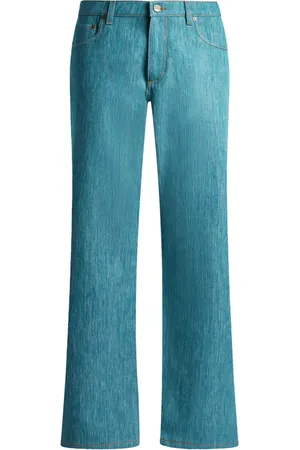 Etro Jean à boutons Pegaso