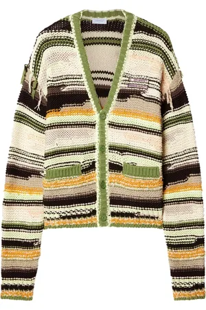 OFF-WHITE Cardigan à rayures
