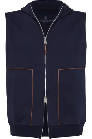 Brunello Cucinelli Hoodie à design sans manches