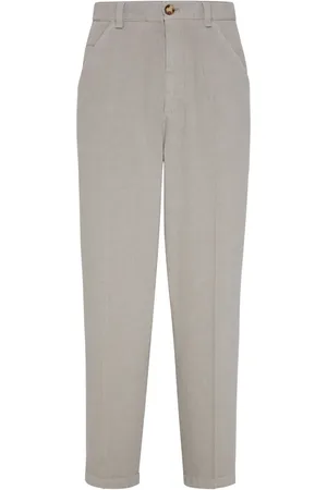 Brunello Cucinelli Pantalon droit à plis