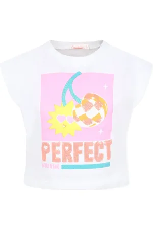 Billieblush T-shirt à imprimé graphique