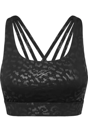 Philipp Plein Brassière de sport à imprimé léopard