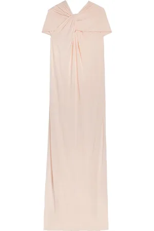 Jil Sander Robe longue à design drapé