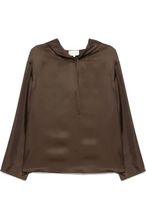 Loulou de Saison Hoodie en soie