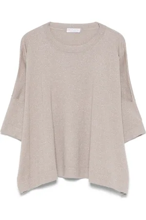 Brunello Cucinelli T-shirt en maille fine