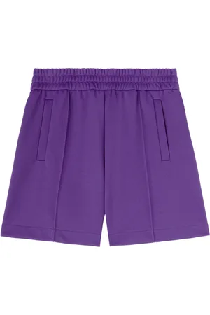 Palm Angels Short de sport à logo brodé
