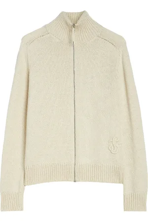 Jil Sander Cardigan à fermeture zippée