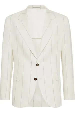 Brunello Cucinelli Blazer à rayures