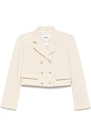 Sandro Blazer à coupe crop