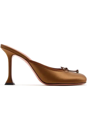 Amina Muaddi Mules Lila 95 mm