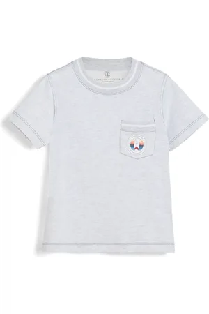 Brunello Cucinelli T-shirt à imprimé Surf