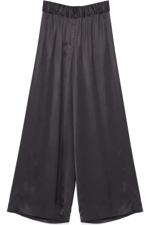 PESERICO SIGN Pantalon ample à design plissé