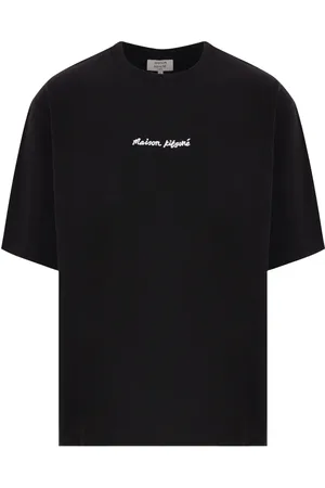 Maison Kitsuné T-shirt à logo brodé