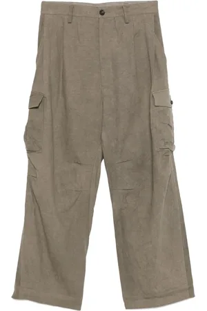ZIGGY CHEN Pantalon à détails plissés