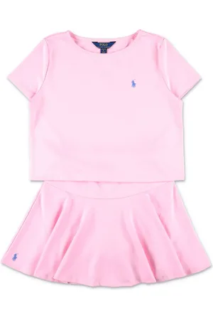 Ralph Lauren Ensemble t-shirt-jupe-short à logo brodé