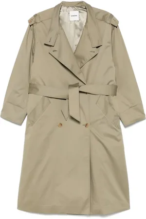 Sandro Trench à taille ceinturée