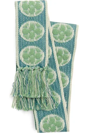 VALENTINO GARAVANI écharpe à fleurs brodées