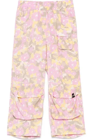 Msgm Pantalon à fleurs