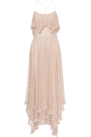 Serafini Robe mi-longue en dentelle