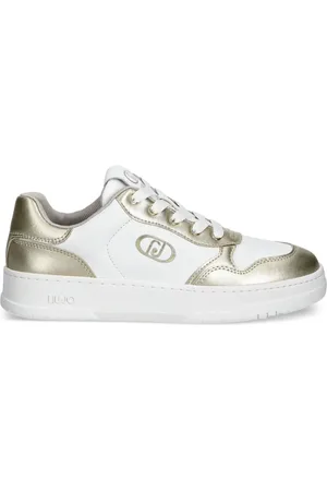 Liu Jo Baskets en cuir à logo embossé