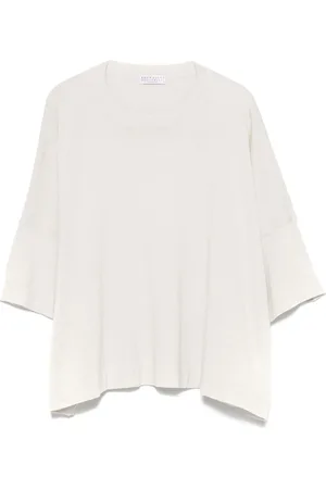 Brunello Cucinelli T-shirt en maille fine