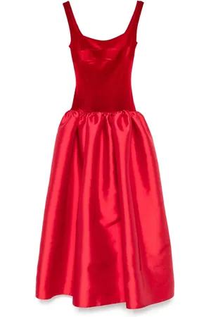 Atu Body Couture Robe longue à empiècement en velours