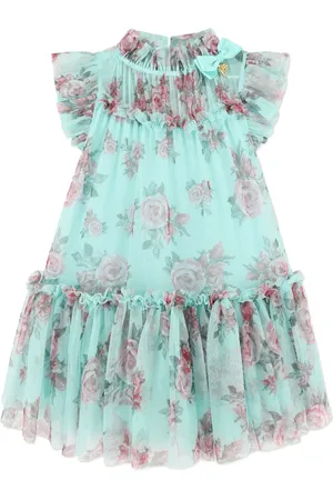 Angels Face Robe Floral Tulle