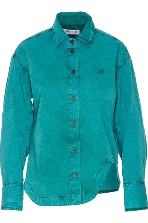 The Attico Veste à logo brodé
