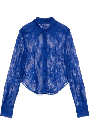 Atu Body Couture X Rue Ra chemise à dentelle fleurie