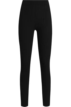 Dolce & Gabbana Legging en maille à design nervuré