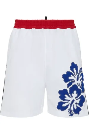 Dsquared2 Short en coton à imprimé graphique