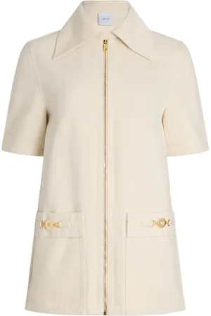 Patou Robe courte en jean à fermeture zippée