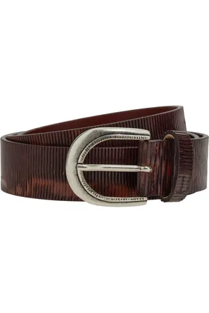 Boggi Milano Ceinture en cuir sculpté