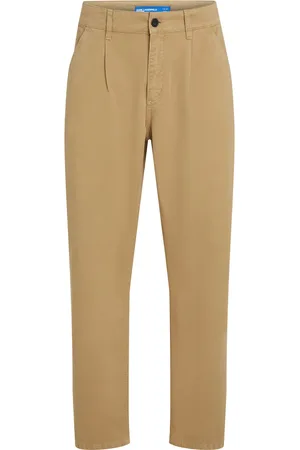 Karl Lagerfeld Pantalon chino à taille élastiquée