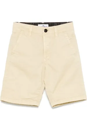 Stone Island Short en gabardine