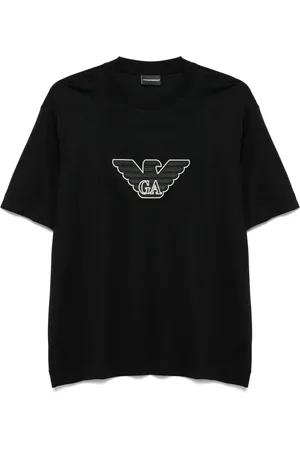 Emporio Armani T-shirt à logo brodé