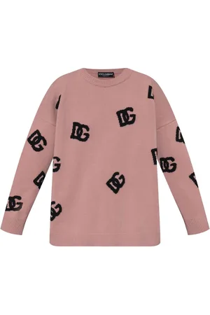 Dolce & Gabbana Pull à logo en intarsia