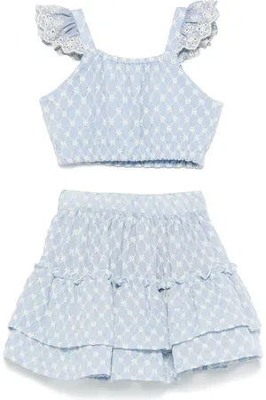 Lapin House Ensemble jupe à broderie floral