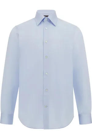 Boggi Milano Chemise à boutonnière sur le devant