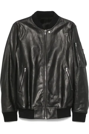 Rick Owens Veste en cuir