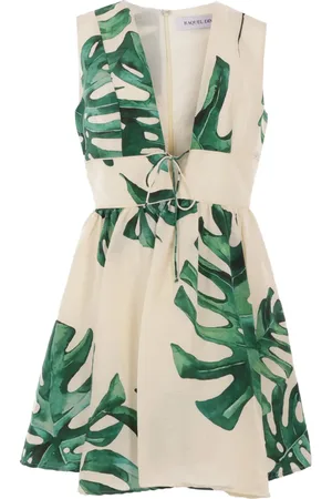 RAQUEL DINIZ Robe courte à fleurs