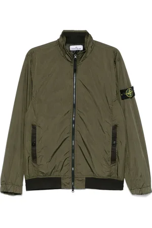 Stone Island Veste matelassée à patch Compass