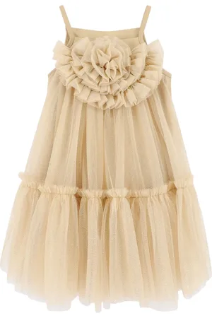 Angels Face Robe Gold Tulle