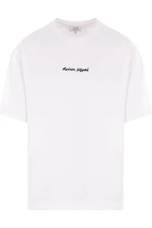 Maison Kitsuné T-shirt à logo brodé