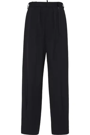 Dsquared2 Pantalon en laine vierge à coupe droite